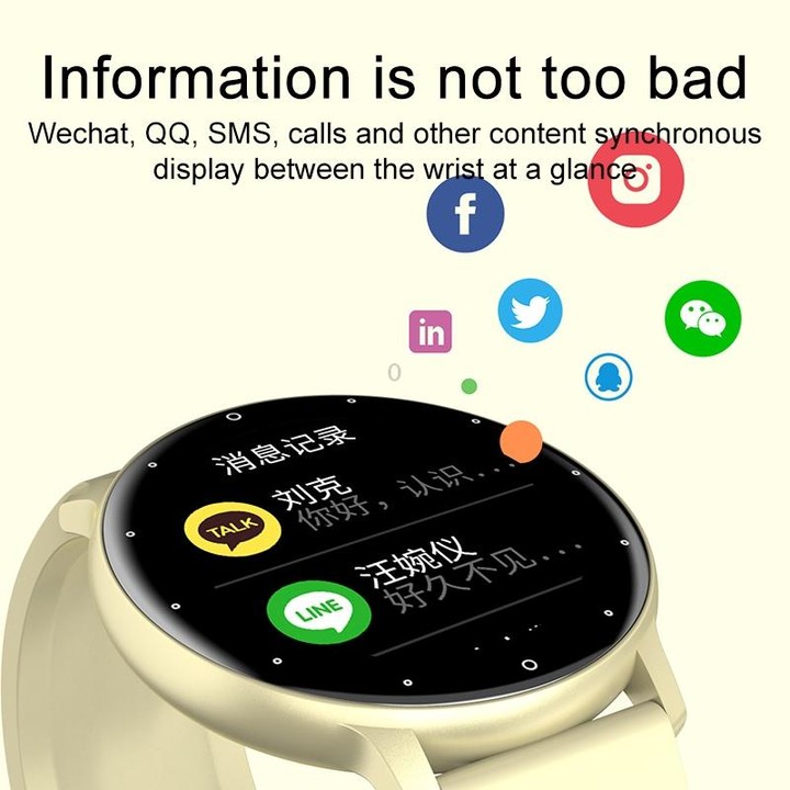 ZL02D 1.28 inch IP67 Waterproof Steel Band Smart Watch Support Heart Rate Monitoring (Gold)