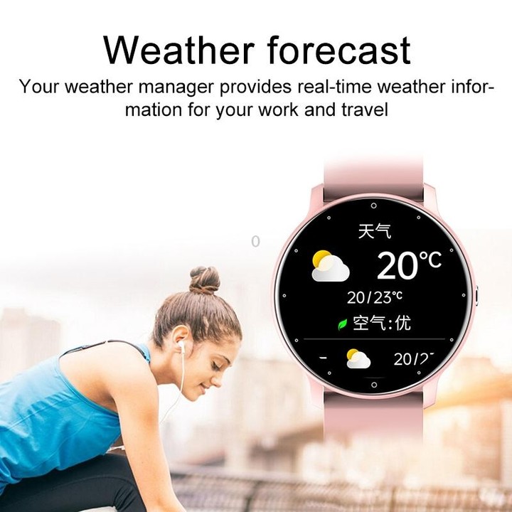 ZL02D 1.28 inch IP67 Waterproof Steel Band Smart Watch Support Heart Rate Monitoring (Blue)