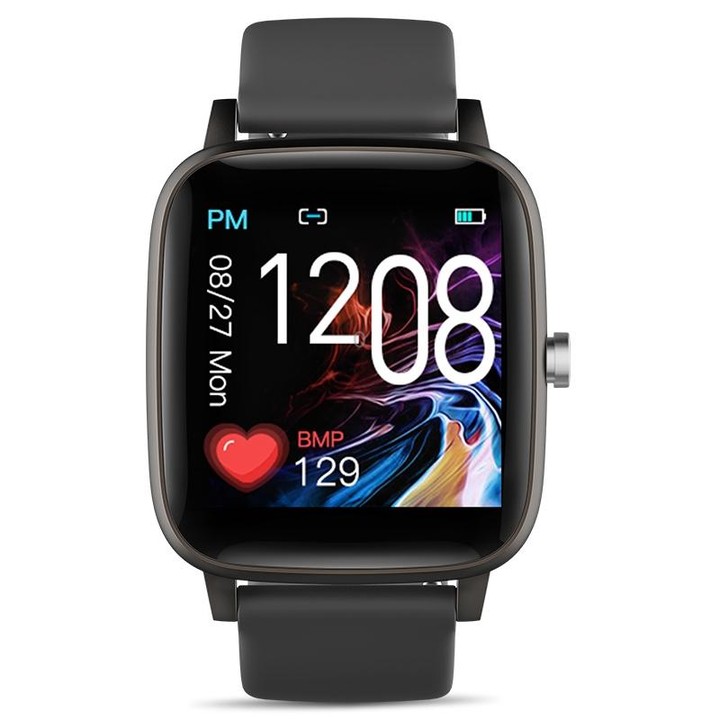 T98 1.4 inch Color Screen Smart Watch, IP67 Waterproof, Support Body Temperature Measurement / Heart Rate Monitoring / Blood Pre