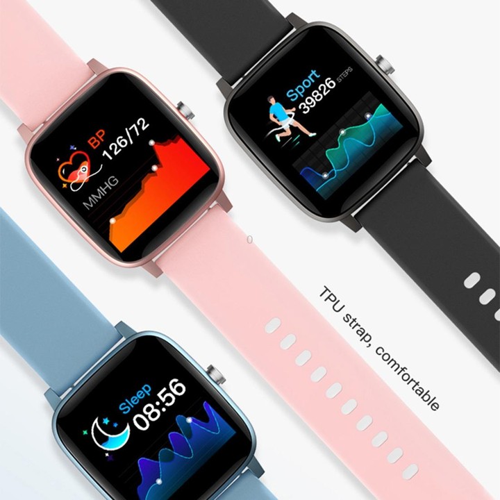 T98 1.4 inch Color Screen Smart Watch, IP67 Waterproof, Support Body Temperature Measurement / Heart Rate Monitoring / Blood Pre