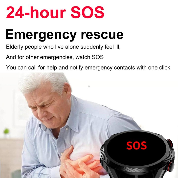 ET310 1.39 inch IPS Screen IP67 Waterproof Silicone Band Smart Watch, Support Body Temperature Monitoring / ECG (Black)