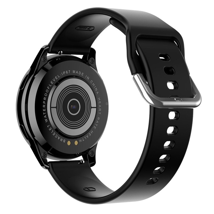 Lokmat T2 Pro 1.28 inch IPS Touch Screen Waterproof Smart Watch, Support Heart Rate / Blood Pressure Monitor (Silver Grey)