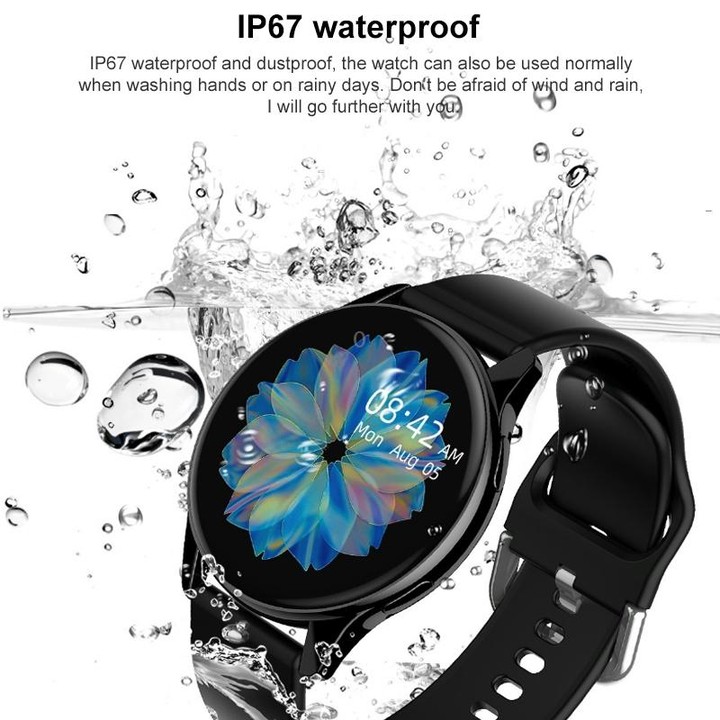 Lokmat T2 Pro 1.28 inch IPS Touch Screen Waterproof Smart Watch, Support Heart Rate / Blood Pressure Monitor (Silver Grey)