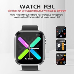 LOKMAT R3L Waterproof Health Smart Watch, Pedometer / Sleep / Heart Rate / Blood Oxygen / Blood Pressure Monitor(Black)