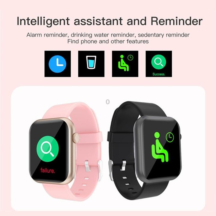 LOKMAT R3L Waterproof Health Smart Watch, Pedometer / Sleep / Heart Rate / Blood Oxygen / Blood Pressure Monitor(Black)