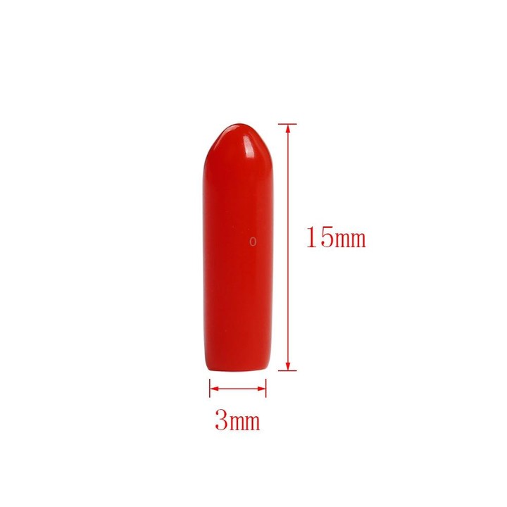 100 PCS iFlight M3x15mm Transmitter Antenna Protection Cap PVC Rubber Sheath for FPV RC Models Multicopter Spare Part Accessorie
