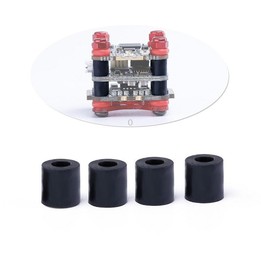 5 Packs / 100pcs iFlight M2 4mm Damping Standoff 16x16 Flytower Shock Absorber Rubber Column Separation Pillar for FPV Race Dron