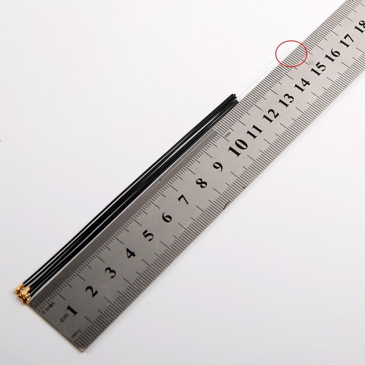 25 PCS iFlight 15cm 2.4G IPEX 4 Port FPV Racing Drone Receiver Antenna Gold Plated Ipex Header For Futaba FlySky Aircraft Receiv