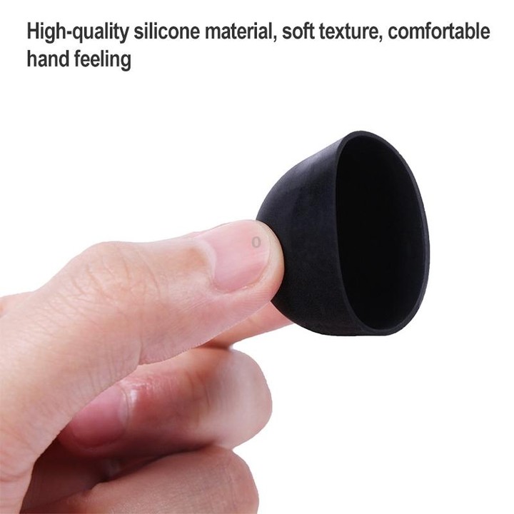 Sunnylife FV-Q9308 4 PCS Motor Protective Cover Motors Silicone Cap Protector for DJI FPV (Black)