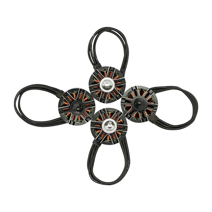 Flycolor Raptor Series Power Set, Includes 4 PCS 20A Speed Controllers + 4 PCS 2300KV Motors + 4 PCS 5045 Propellers