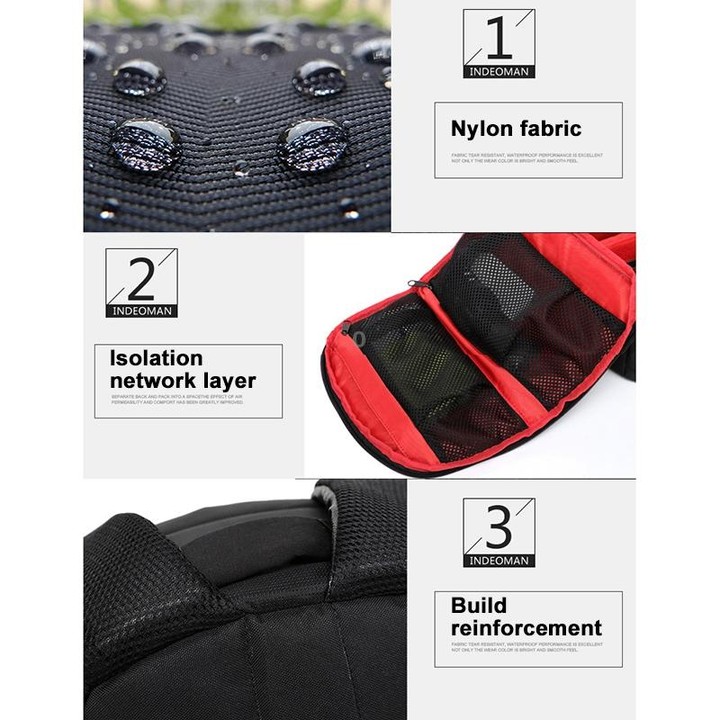 INDEPMAN DL-B012 Portable Outdoor Sports Backpack Camera Bag for GoPro, SJCAM, Nikon, Canon, Xiaomi Xiaoyi YI, Size: 27.5 * 12.5