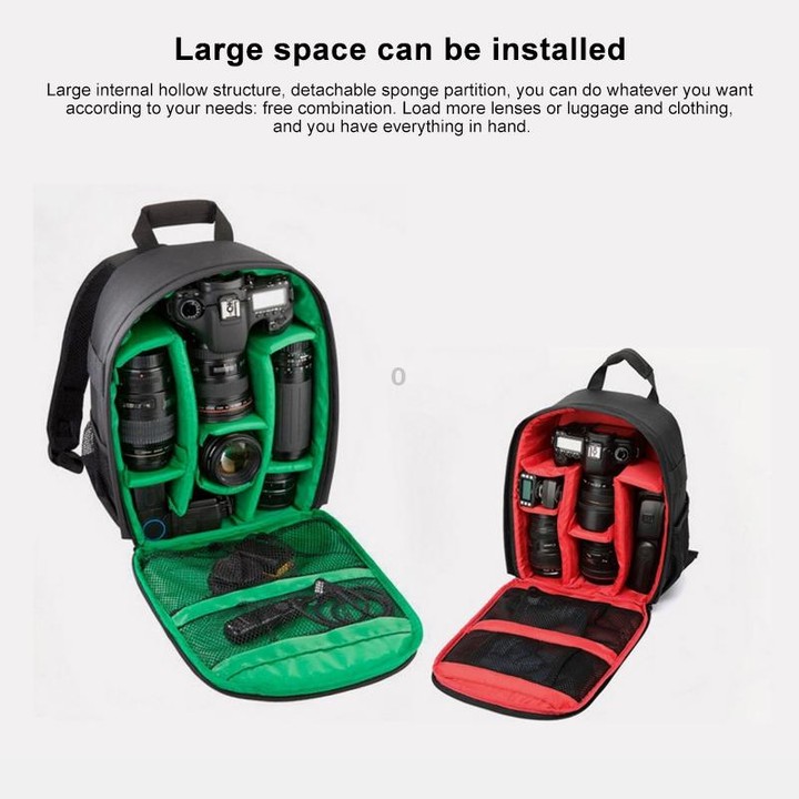 INDEPMAN DL-B012 Portable Outdoor Sports Backpack Camera Bag for GoPro, SJCAM, Nikon, Canon, Xiaomi Xiaoyi YI, Size: 27.5 * 12.5