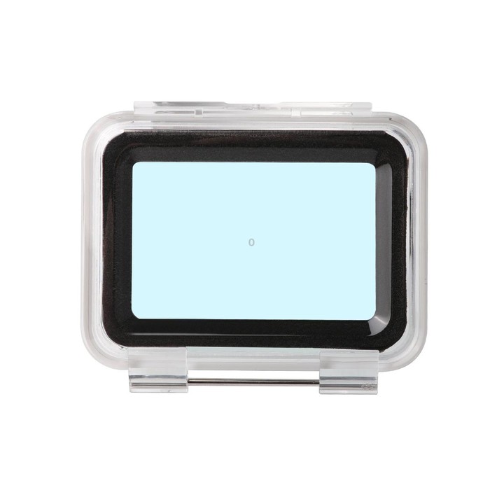 Waterproof Case + Touch Back Cover + Purple Red Pink Lens Filter for GoPro HERO10 Black / HERO9 Black