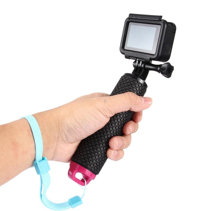 Sport Camera Floating Hand Grip / Diving Surfing Buoyancy Rods with Adjustable Anti-lost Hand Strap for HERO9 Black / HERO8 Blac