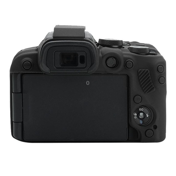 For Canon EOS R10 Soft Silicone Protective Case (Black)