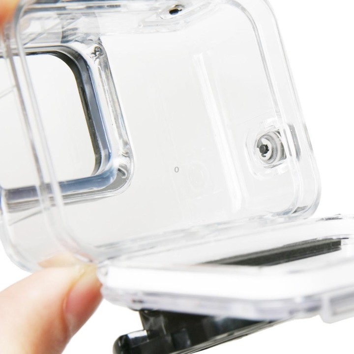 For GoPro HERO6 /5 Black 60m Underwater Waterproof Housing Diving Case with Touch Screen Back Door & Filter / Buckle Basic Mount