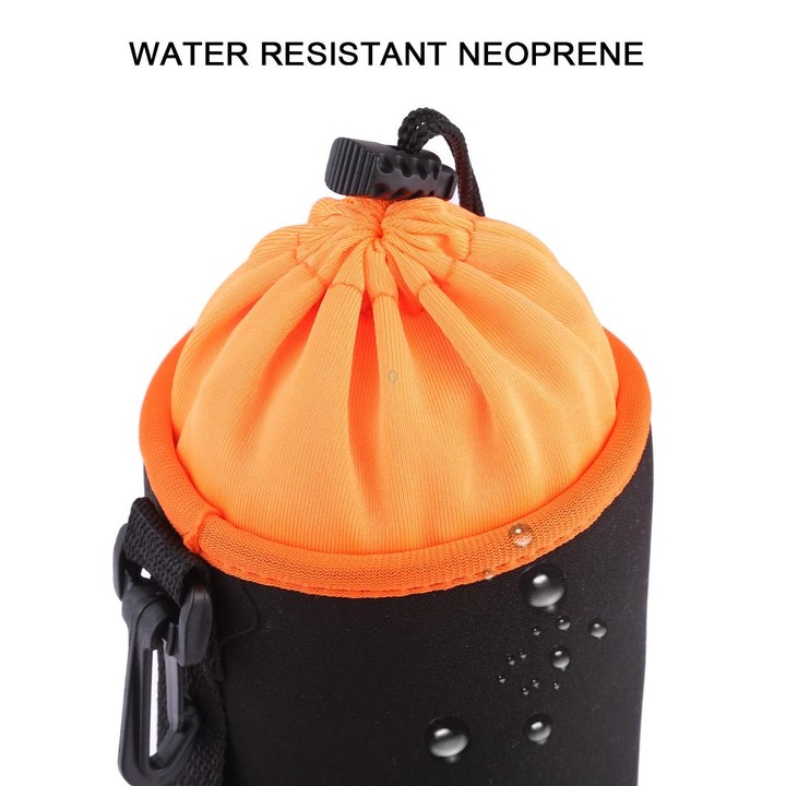 SLR Camera Lens Bag Micro Single Lens Bag Lens Inner Bile Bag Waterproof Protective Case Plus Velvet Thickening, Diameter: 10cm,