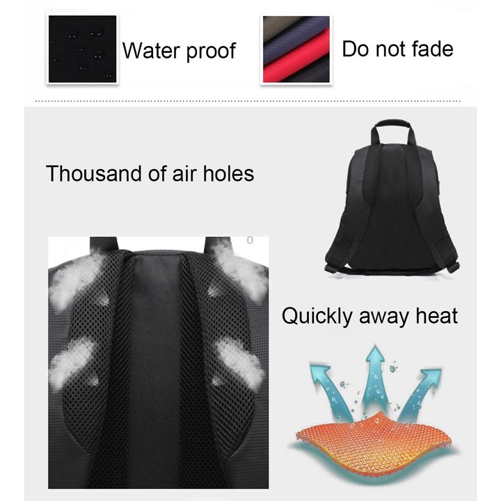 DL-B028 Portable Casual Style Waterproof Scratch-proof Outdoor Sports Backpack SLR Camera Bag Phone Bag for GoPro, SJCAM, Nikon,