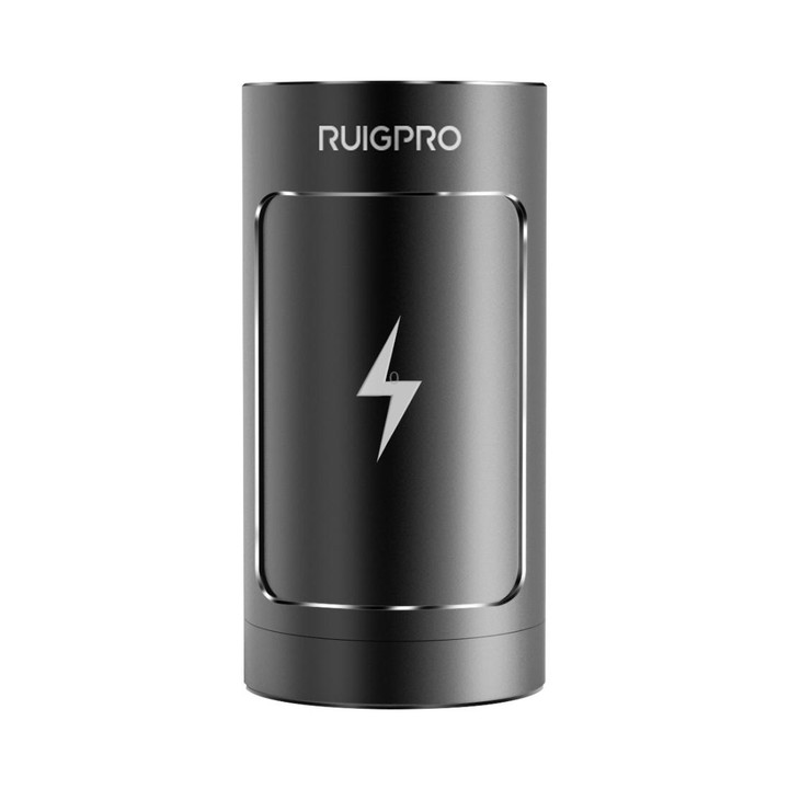 RUIGPRO for GoPro HERO8 Black /7 /6 /5 3-channel Battery Charger Wireless Charger Battery Case with LED Indicator Light