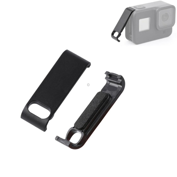 Sports Camera Rechargeable Battery Replacement Cover Side Cover for GoPro HERO8