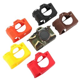 For Sony ILCE-7RM5 / Alpha 7R V Soft Silicone Protective Case (Yellow)