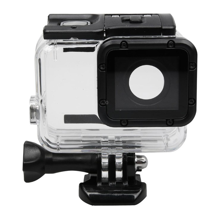 For GoPro HERO5 Skeleton Housing Protective Case Cover with Buckle Basic Mount & Lead Screw, Need to Disassemble Lens