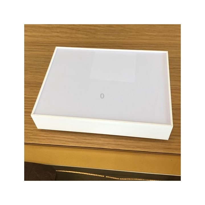 Photo Viewer LED Lightbox Board Box, US Plug (White)