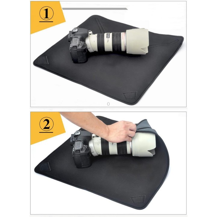 Shockproof Neoprene Bag Magic Wrap Blanket for Canon / Nikon / Sony Camera Lens, Size: 45 x 45cm