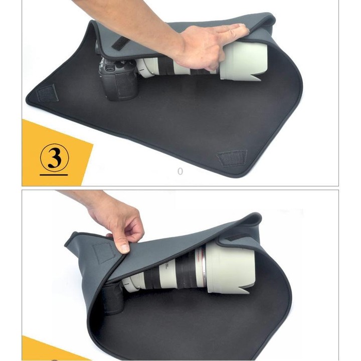 Shockproof Neoprene Bag Magic Wrap Blanket for Canon / Nikon / Sony Camera Lens, Size: 35 x 35cm