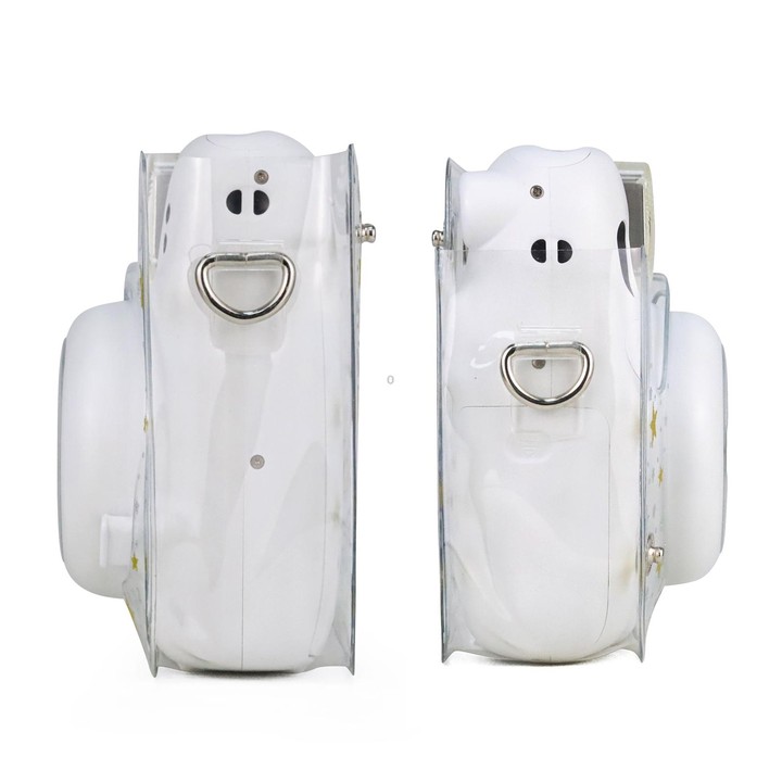 Stars Crystal PVC Hard Case Camera Bag with Shoulder Strap for FUJIFILM Instax Mini 11 (Transparent)