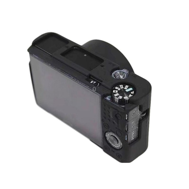 Soft Silicone Protective Case for Sony Cyber-Shot RX100 VII / RX100 M7 (Black)