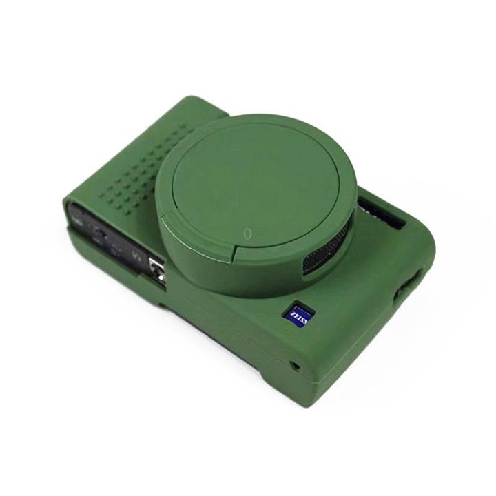 Soft Silicone Protective Case for Sony Cyber-Shot RX100 VII / RX100 M7 (Green)