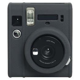 Soft Silicone Protective Case for Fujifilm Instax mini 40 (Grey)
