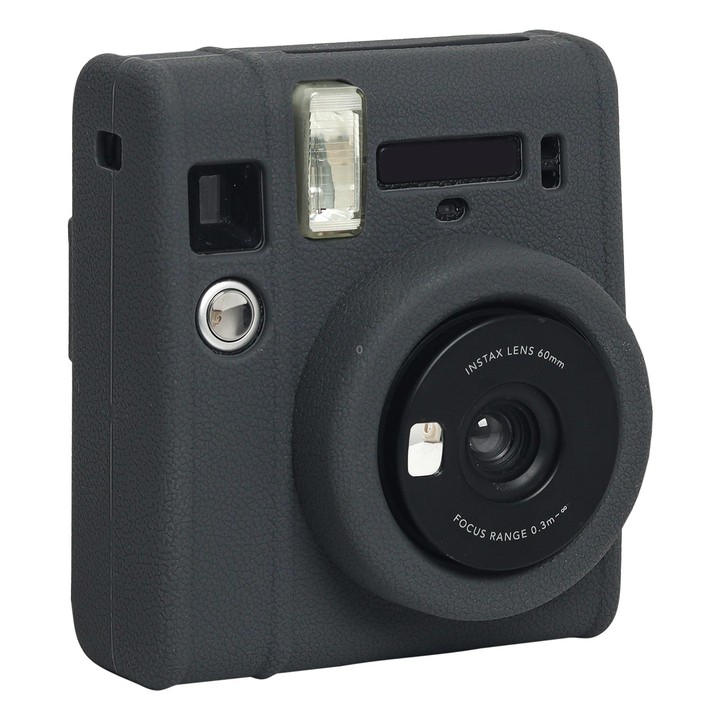 Soft Silicone Protective Case for Fujifilm Instax mini 40 (Grey)