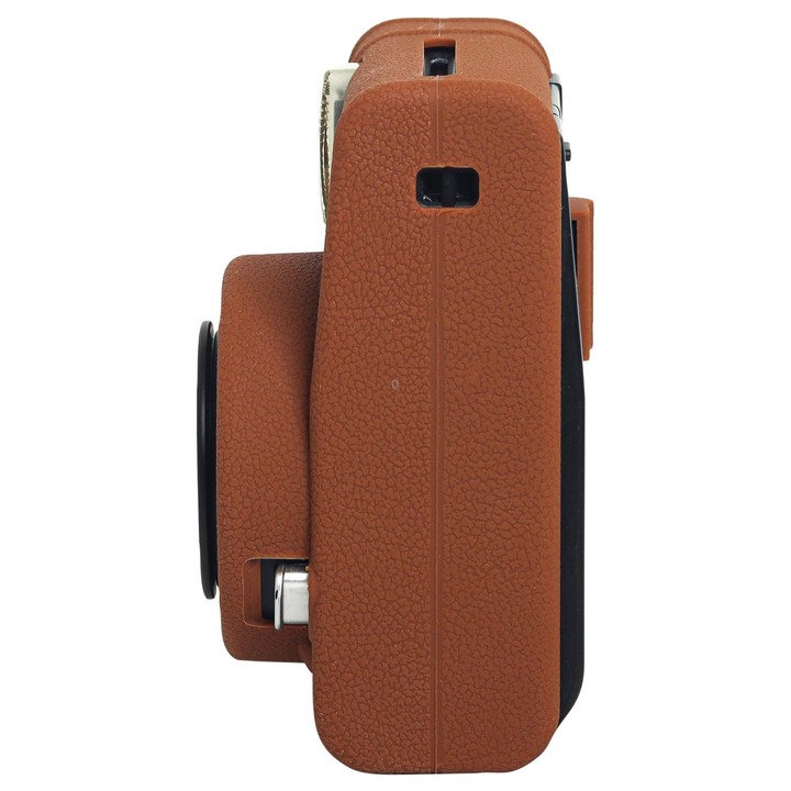 Soft Silicone Protective Case for Fujifilm Instax mini 40 (Brown)