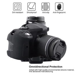 Soft Silicone Protective Case for Nikon D5300(Yellow)