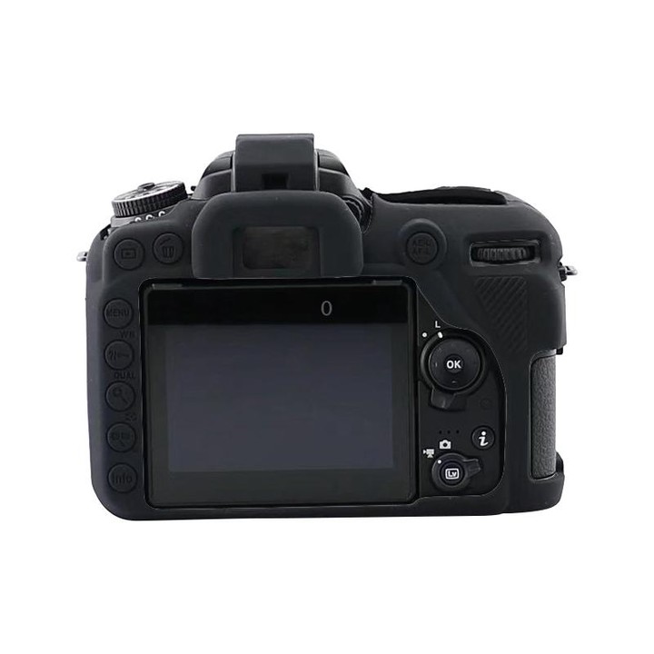 Soft Silicone Protective Case for Nikon D7500(Black)