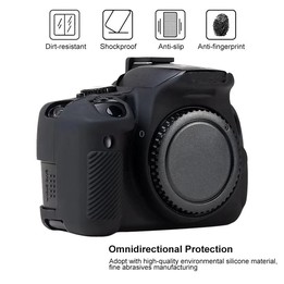 For Canon EOS 600D Soft Silicone Protective Case(Red)