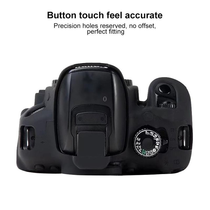 For Canon EOS 600D Soft Silicone Protective Case(Red)