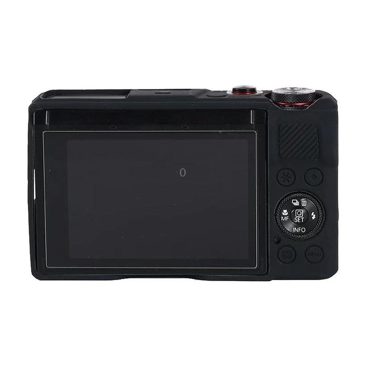 For Canon PowerShot G7 X Mark III / G7X III / G7X3 Soft Silicone Protective Case(Black)
