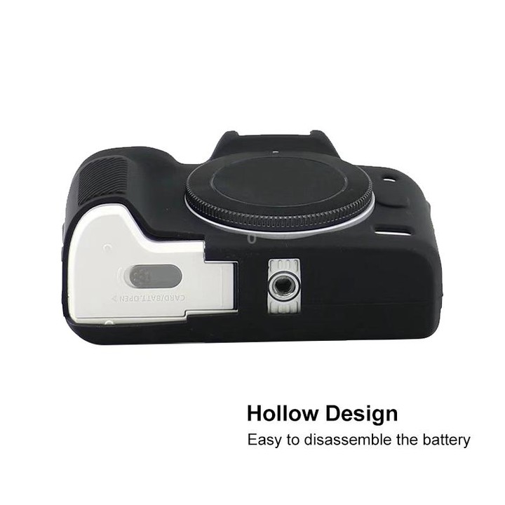 For Canon EOS M50 Mark II / M50 II Soft Silicone Protective Case(White)