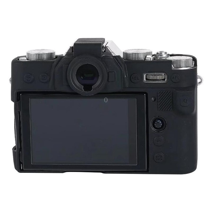 For FUJIFILM X-T30 Soft Silicone Protective Case(Black)