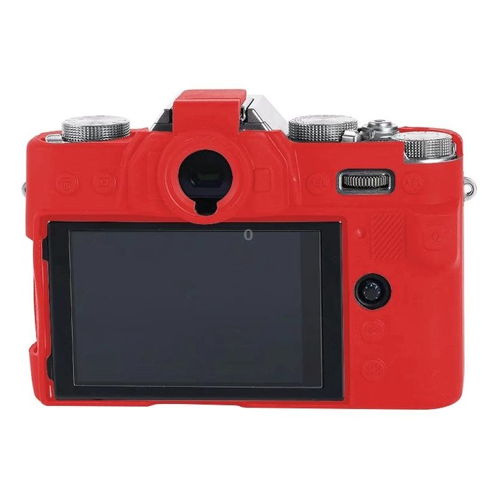 For FUJIFILM X-T30 Soft Silicone Protective Case(Red)