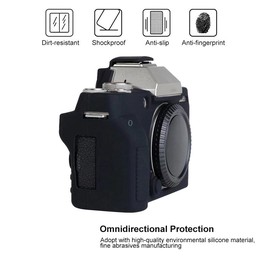 Soft Silicone Protective Case for FUJIFILM X-T200 (Black)