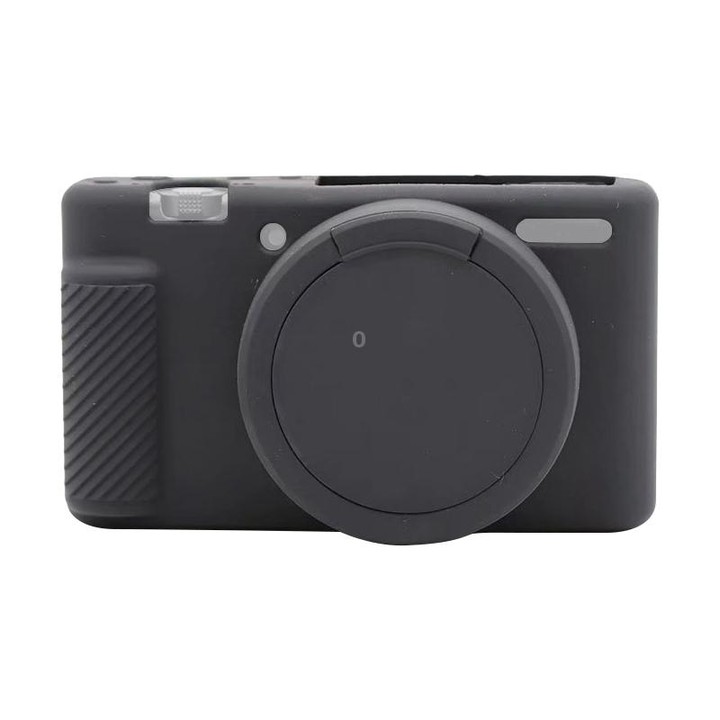 Soft Silicone Protective Case for Sony ZV-1 (Black)