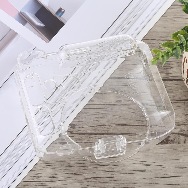 Protective Crystal Shell Case with Strap for FUJIFILM instax mini 70 (Transparent)