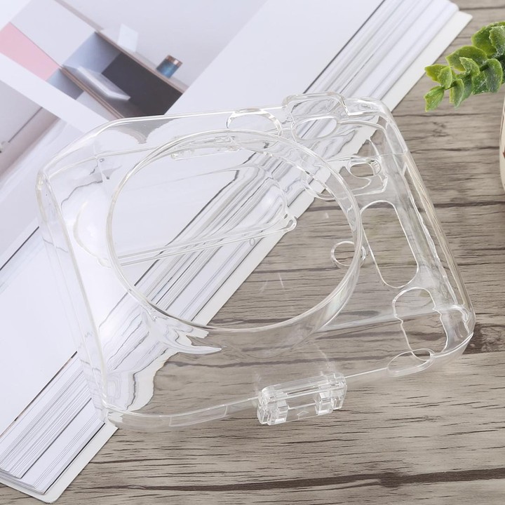 Protective Crystal Shell Case with Strap for FUJIFILM instax mini 70 (Transparent)