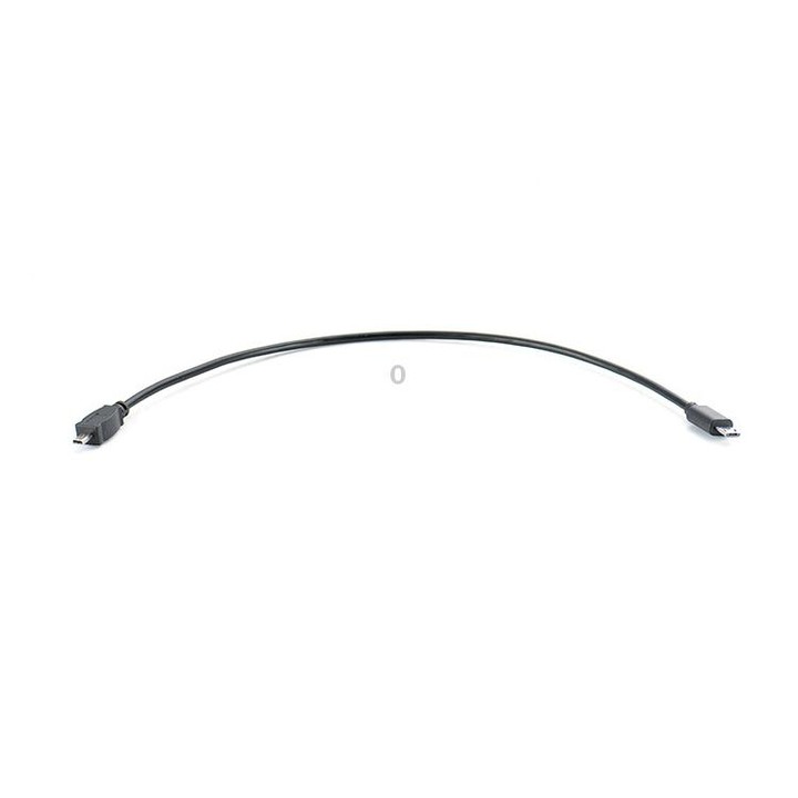5 PCS 30cm Micro USB to Mini 8 Pin USB OTG Phone Data Cable for Nikon (Black)
