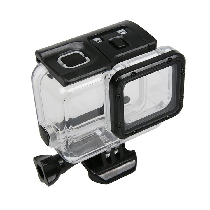 For GoPro NEW HERO /HERO6 /5 Touch Screen 45m Waterproof Housing Protective Case with Buckle Basic Mount & Screw, No Need to Rem
