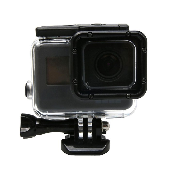 For GoPro NEW HERO /HERO6 /5 Touch Screen 45m Waterproof Housing Protective Case with Buckle Basic Mount & Screw, No Need to Rem